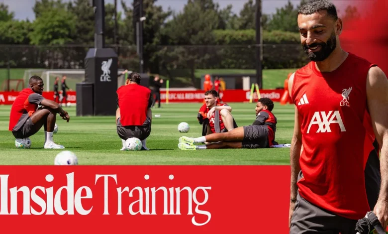 Inside Training: Robbo and Salah goodbyes amid Liverpool's Brentford build-up