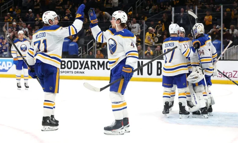Inside the Buffalo Sabres’ series-clinching win: ‘Let’s go get the next one’