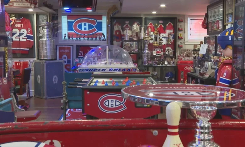 Inside the HabsCave: a Montreal basement built on Canadiens history and passion