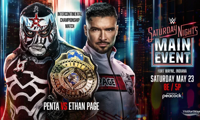 Intercontinental Champion Penta battles Ethan at Saturday Night's Main Event