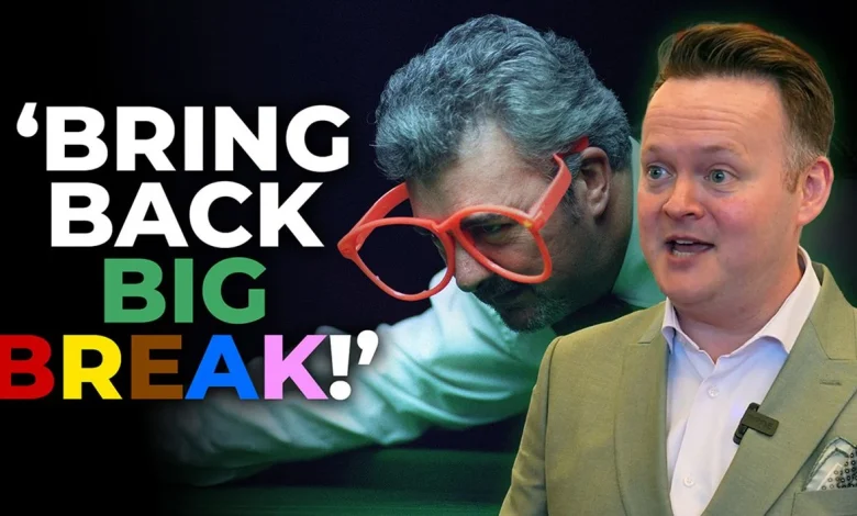 Is it time for snookers Big Break to return to our TV screens? The sports biggest stars say yes!