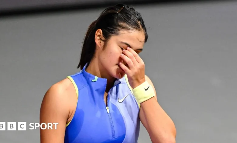 Italian Open: Emma Raducanu withdraws with post-viral illness shortly after media conference