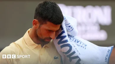 Italian Open: Novak Djokovic beaten by qualifier Dino Prizmic on return to action