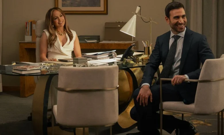 J.Lo, Brett Goldstein star in trailer for rom-com Office Romance