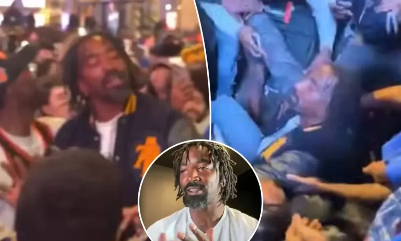 JR Smith explains ‘worst part’ about being knocked down by Knicks fans in raucous celebration