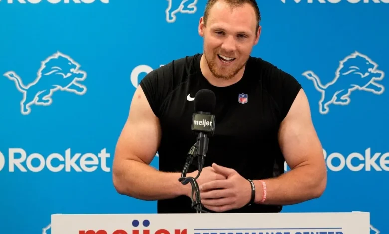 Jack Campbell: ‘Refreshing’ to see hungry Lions roster on Day 1 of OTAs
