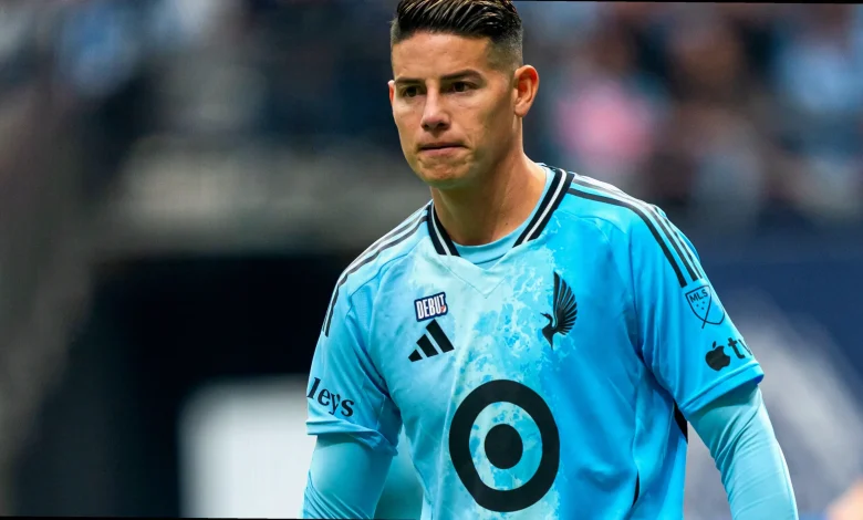James Rodríguez: posible retirada tras Minnesota United y Colorado Rapids