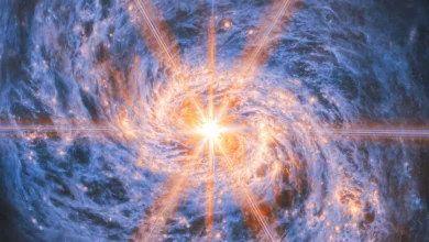 James Webb Spots Strange Structure at Core of Distant Galaxy