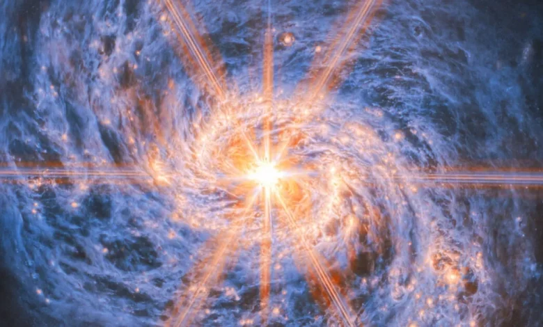 James Webb Spots Strange Structure at Core of Distant Galaxy