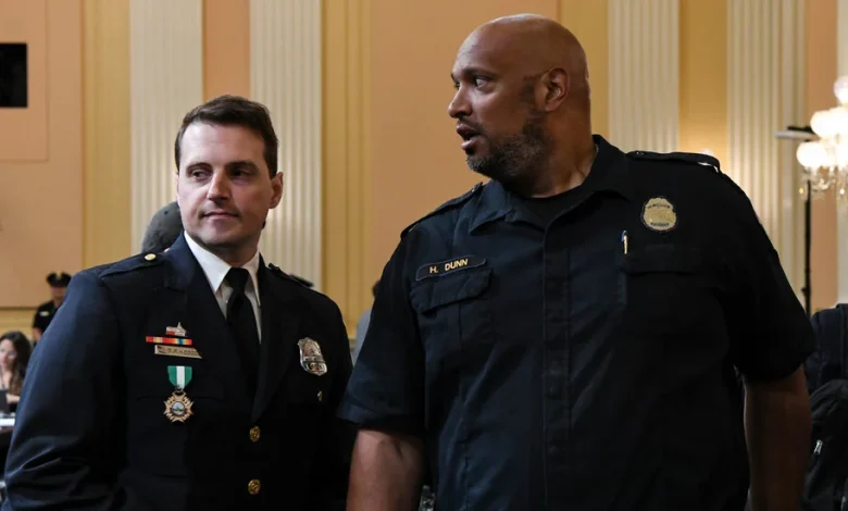 Jan. 6 Police Officers Sue to Block Trump’s Payout Fund