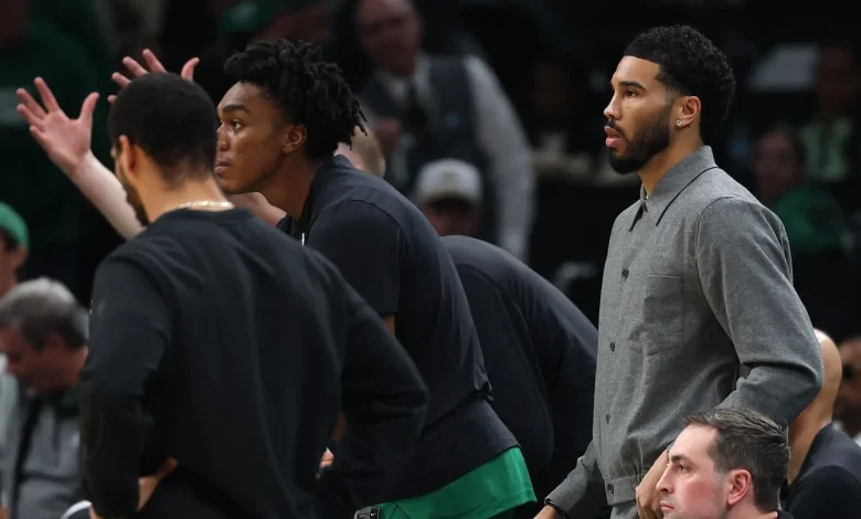Jason Tatum's sudden knee injury highlights the issue of inside information