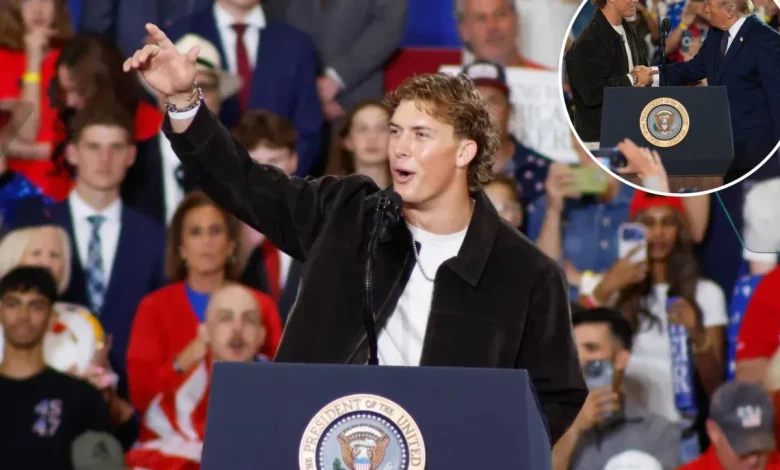Jaxson Dart addresses Giants teammates after Trump introduction controversy