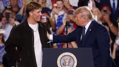 Jaxson Dart on introducing President Trump: "This was a unique opportunity"