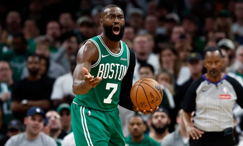 Jaylen Brown's unfortunate moment, and other Celtics thoughts