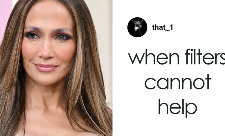 Jennifer Lopez Caught In A Case Of Instagram Versus Reality As Fans Find Unedited Pics From Her New Premiere