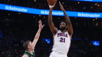 Joel Embiid cancels out Jaylen Brown, Jayson Tatum in 76ers’ Game 5 win: ‘He carried us’ - The Athletic