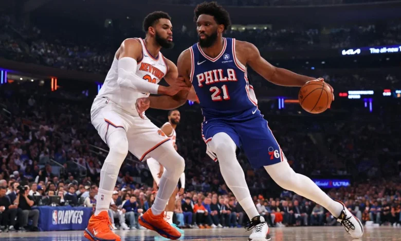 Joel Embiid out for Game 2 vs. Knicks in injury stunner