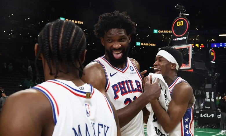 Joel Embiid's big night, Boston's missed 3s help 76ers complete 3-1 comeback, take series