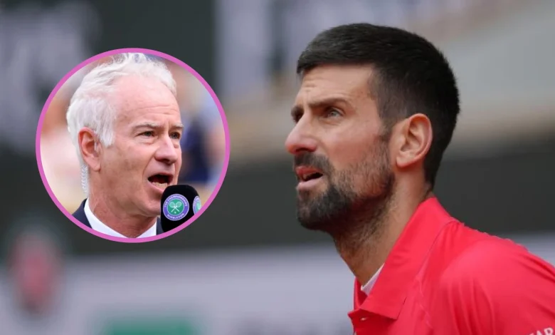 John McEnroe highlights 'shocking' decision made by Novak Djokovic after Roland Garros defeat