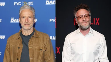 Jon Stewart and Seth Rogen Rip Kanye West's Attempted Comeback