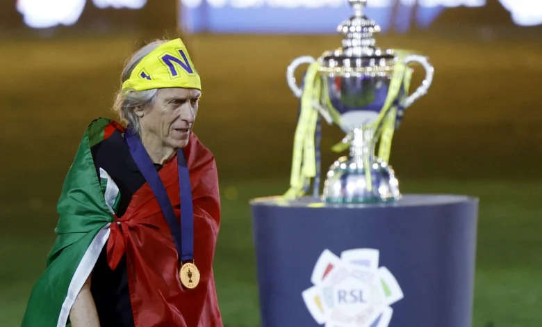 Jorge Jesus diz que deixa o Al-Nassr após fazer Cristiano Ronaldo campeão e avisa: "Penso em ir ao Rio"
