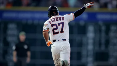Jose Altuve Placed On IL With Oblique Strain