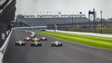 Josef Newgarden Leads Rain-Shortened ‘500’ Practice
