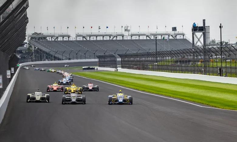 Josef Newgarden Leads Rain-Shortened ‘500’ Practice
