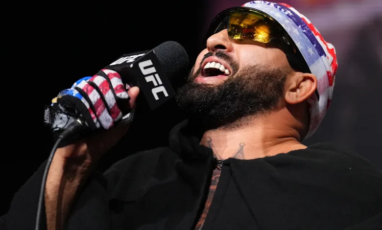 Josh Hokit, Ilia Topuria nearly come to blows in bizarre scene at UFC White House kickoff presser