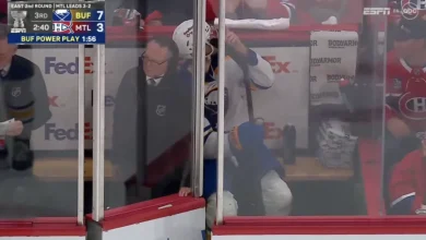 Josh Norris under fire after posing a disgraceful gesture during Game 6