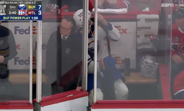 Josh Norris under fire after posing a disgraceful gesture during Game 6