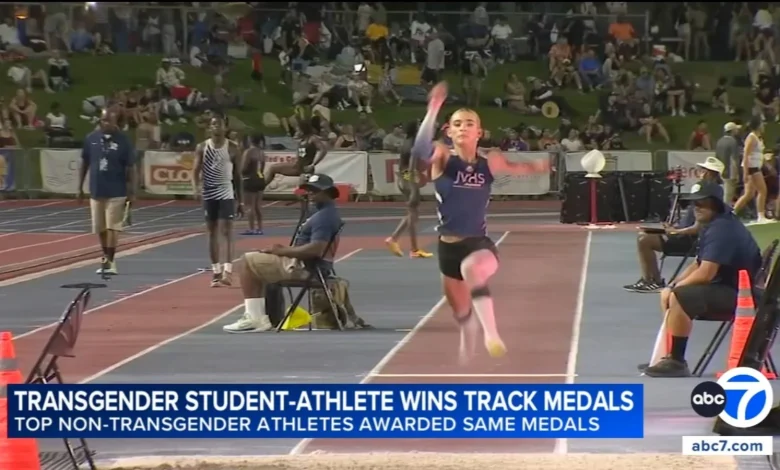 Jurupa Valley transgender athlete AB Hernandez wins 2 titles at CIF State Track & Field Championships