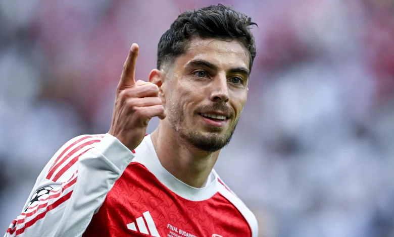 Kai Havertz becomes ninth player to score in multiple Champions League finals
