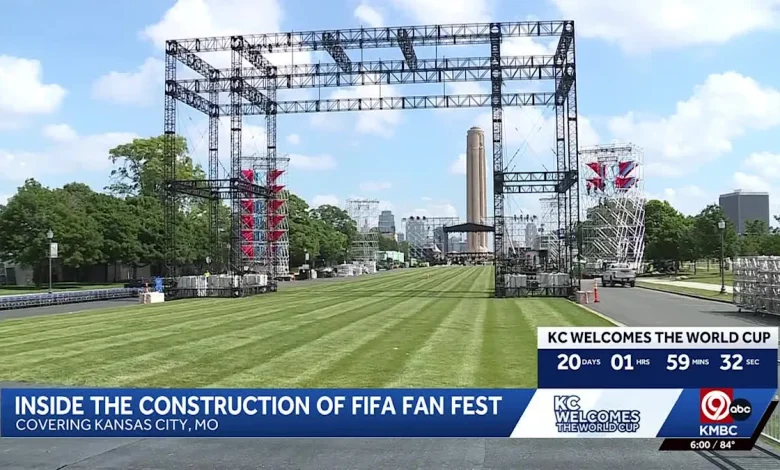 Kansas City's FIFA Fan Festival site making construction progress as World Cup inches closer