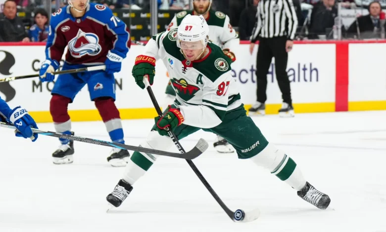 Kaprizov sends a chilling message to the locker room