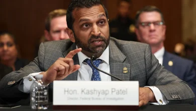 Kash Patel lashes out as lawmakers question ‘excessive drinking’
