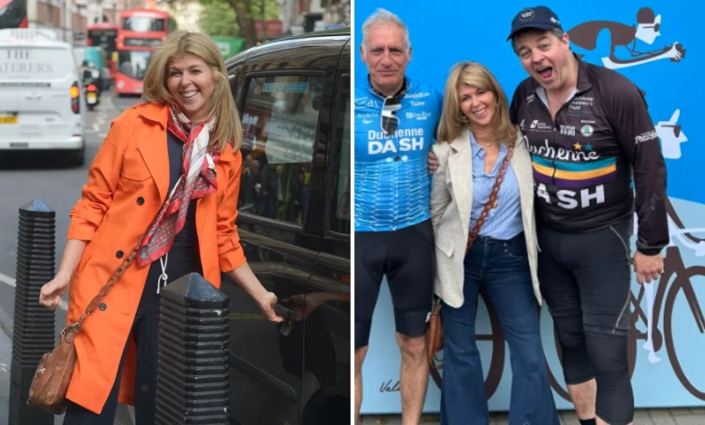 Kate Garraway and Liam Halligan cuddle up in new photo as romance rumours heat up