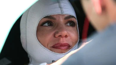 Katherine Legge wants to make motorsports history. A makeup brand wants to help.