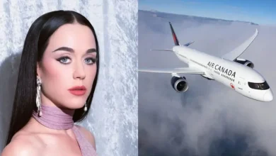 Katy Perry Gives Shoutout To Air Canada Crew After Mid-Air Medical Emergency