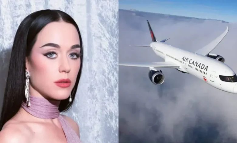 Katy Perry Gives Shoutout To Air Canada Crew After Mid-Air Medical Emergency