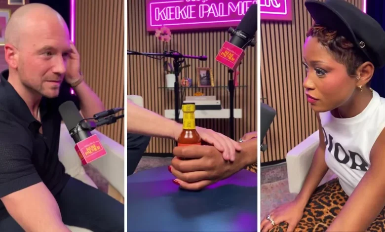 Keke Palmer and Sean Evans 'spice things up' after crush admission