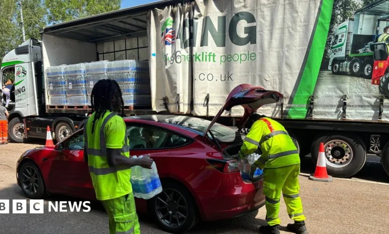 Kent and Sussex hit with water supply issues