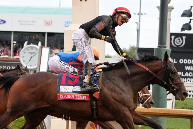 Kentucky Derby winner Golden Tempo won’t run Preakness