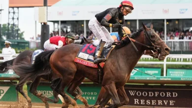 Kentucky Derby winner Golden Tempo won't run in Preakness Stakes