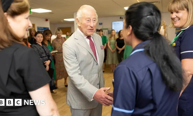 King meets cancer patients at new hospital site in York