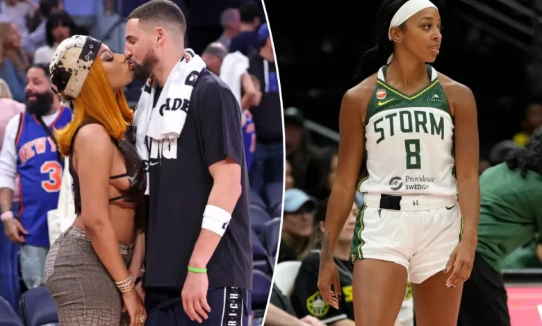 Klay Thompson cheating rumors causing Lexie Brown death threats as Megan Thee Stallion silent