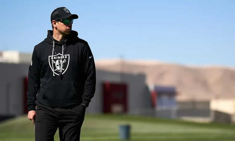 Klint Kubiak handling first OTAs as Raiders head coach with 'direct' and 'straightforward' approach
