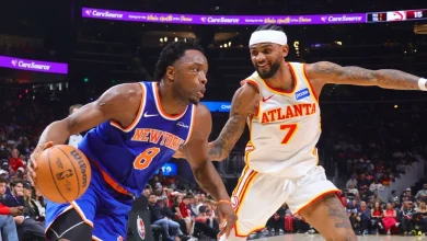 Knicks finish off Hawks after record 47-point halftime lead