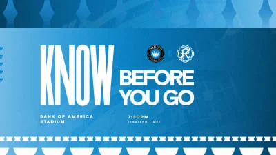 Know Before You Go: Charlotte FC vs New England Revolution | Saturday, May 23, 7:30 PM