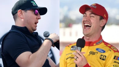 Kyle Busch smack-talked Joey Logano to the very end